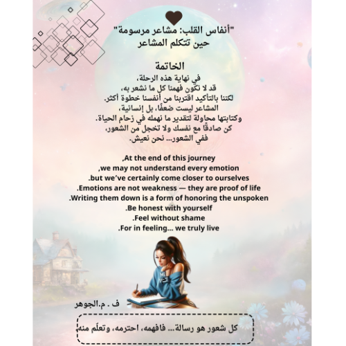 انواع المشاعر عند الانسان 