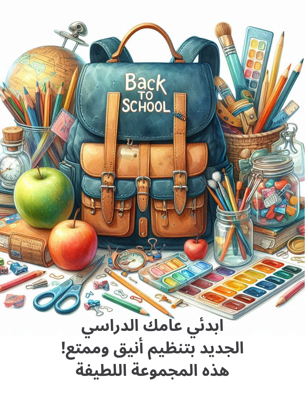 مجموعة العودة إلى المدرسة 